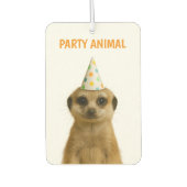 DÉSODORISANT POUR VOITURE ANIMAL DE FÊTE (Devant)