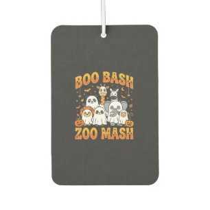 Désodorisant Pour Voiture Animaux du zoo Halloween Boo Bash Zoo Mash_1
