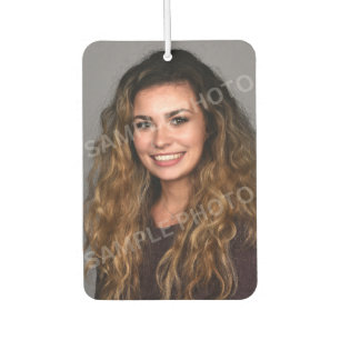 Désodorisant Pour Voiture Annonce de remise de diplômes en photo Noir