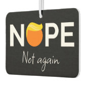 Désodorisant Pour Voiture Anti-Trump - Non, pas encore moi (Gauche)