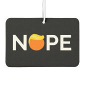 Désodorisant Pour Voiture Anti-Trump - Nope Edition (Dos)