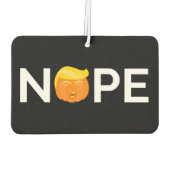 Désodorisant Pour Voiture Anti-Trump - Nope Halloween Edition I (Dos)