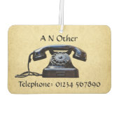 Désodorisant Pour Voiture Antique Téléphone (Dos)