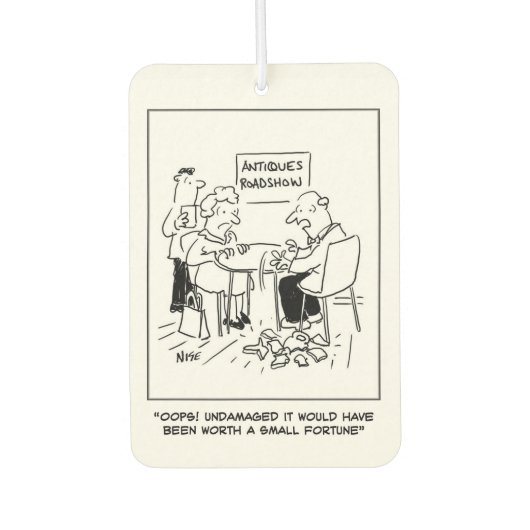 Désodorisant Pour Voiture Antiques Expert dépose un objet précieux (Devant)