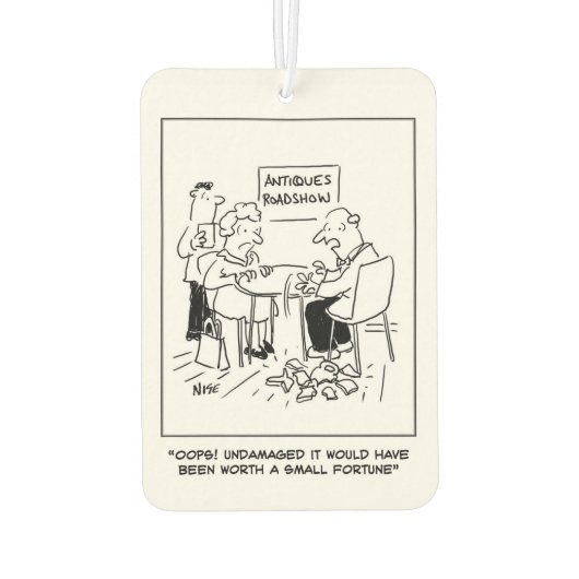 Désodorisant Pour Voiture Antiques Expert dépose un objet précieux (Dos)