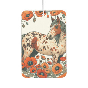 Désodorisant Pour Voiture Appaloosa Horse Poppy Appy Hors