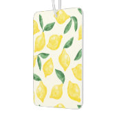 Désodorisant Pour Voiture Aquarelle Citron Motif (Gauche)