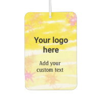 Aquarelle jaune simple ajouter votre logo texte pe