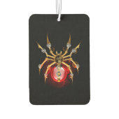 Désodorisant Pour Voiture Araignée en vapeur noire (Dos)