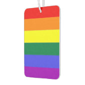 Désodorisant Pour Voiture Arc-en-ciel gay pride (Gauche)