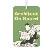 Désodorisant Pour Voiture Architecte à bord (Dos)