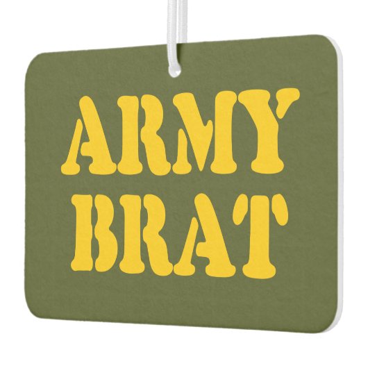 DÉSODORISANT POUR VOITURE ARMÉE BRAT (Gauche)
