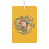 Désodorisant Pour Voiture Armenian coat of arms (Dos)