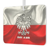 Désodorisant Pour Voiture Armoiries de la Pologne (Gauche)