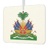 Désodorisant Pour Voiture Armoiries d'Haïti (Gauche)