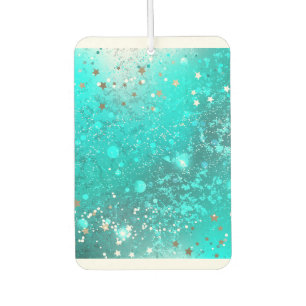 Désodorisant Pour Voiture Arrière - plan à huile Turquoise de la menthe