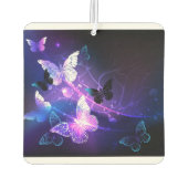 Désodorisant Pour Voiture Arrière - plan avec papillons de nuit (Dos)