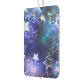 Désodorisant Pour Voiture Arrière - plan spatial avec étoiles (Gauche)