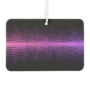 Désodorisant Pour Voiture Art abstrait géométrique rose violet