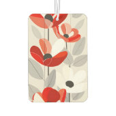 Désodorisant Pour Voiture Art Floral Moderne Impression (Dos)