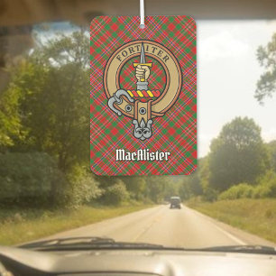 Désodorisant pour voiture au blason du clan MacAli