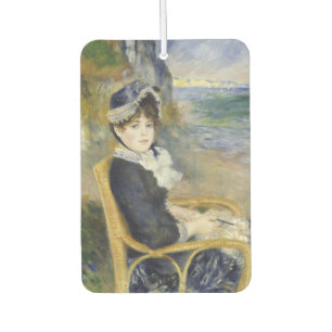 Désodorisant Pour Voiture Au bord de la mer, portrait de peinture à l'huile,
