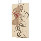 Désodorisant Pour Voiture Auteur De Café Mais Premier Café (Gauche)