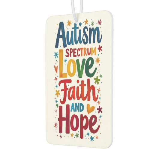 Désodorisant Pour Voiture Autisme (Gauche)