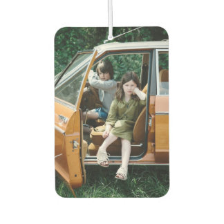 Désodorisant pour voiture avec photo personnalisée