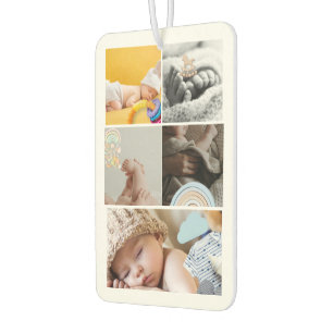 Désodorisant pour voiture avec photo personnalisée