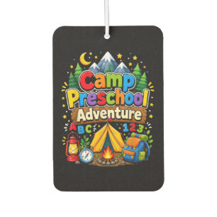 Désodorisant Pour Voiture Aventure de maternelle de camp Retour à l'école Pr