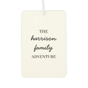 Désodorisant Pour Voiture Aventures de famille Style minimaliste moderne ori