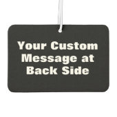 Désodorisant Pour Voiture Avertissement Temper grec (Dos)