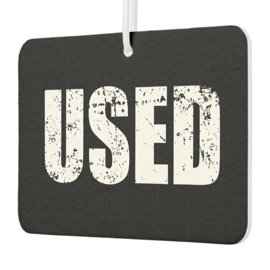 DÉSODORISANT POUR VOITURE AVION UTILISÉ (Gauche)