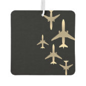 Désodorisant Pour Voiture Avions Gold Air Freshener (Dos)
