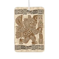 Aztec Eagle Guerrier Tribal Art antique