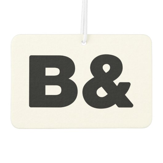 DÉSODORISANT POUR VOITURE B& (Dos)