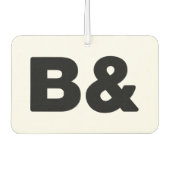 DÉSODORISANT POUR VOITURE B& (Devant)