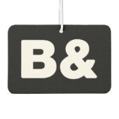 DÉSODORISANT POUR VOITURE B & AIR FRESHENER (Devant)