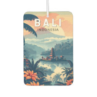 Bali Indonésie Travel Art Vintage
