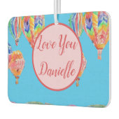 Désodorisant Pour Voiture Ballons d'aquarelle à air chaud (Gauche)