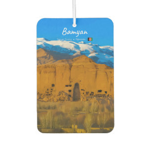 Désodorisant Pour Voiture Bamyan, Afghanistan - Vallée de la falaise de Boud