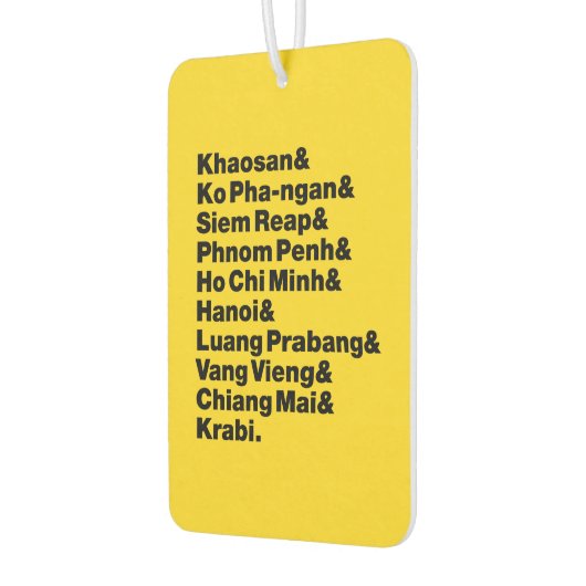 Désodorisant Pour Voiture Banana Pancake Trail / Circuit (Gauche)