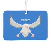 Désodorisant Pour Voiture Bande dessinée de l'oiseau mûre albatros (Dos)