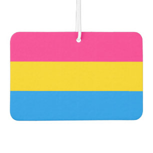 Désodorisant Pour Voiture Bandes de Pride Pansexuelle