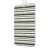 Désodorisant Pour Voiture Bandes inégales noires et blanches (Gauche)