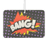 Désodorisant Pour Voiture Bang Retro Action Comic Book Bubble (Devant)