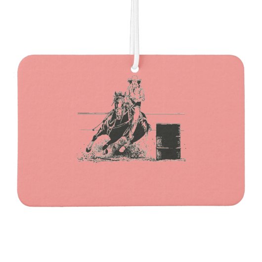 Désodorisant Pour Voiture Barrel Racer (Devant)