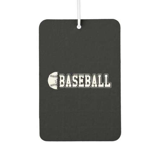 Désodorisant Pour Voiture Baseball (Devant)