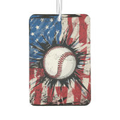 Désodorisant Pour Voiture Baseball américain (Dos)